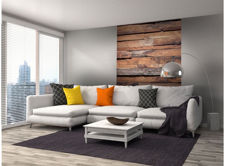 Fototapeta MS-2-0158 Drewniana ściana flizelinowa Dimex