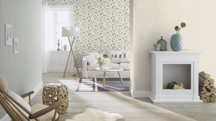 Salsa 448603 Tapeta ścienna Rasch, tło, struktura, tkanina