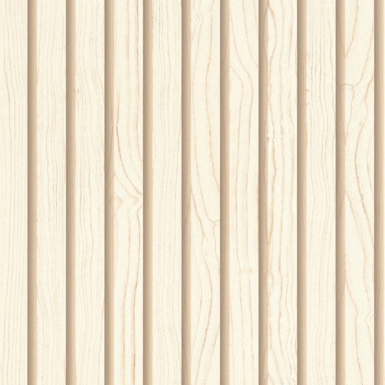 Salsa 480214 Tapeta ścienna Rasch, 3d, deski, lamele jasne drewno na flizelinie winylowa