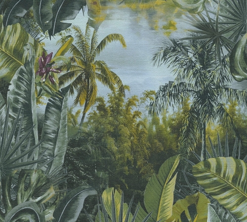 My Home My Spa 38356-1 Tapeta ścienna AS, botanika, dżungla, rośliny