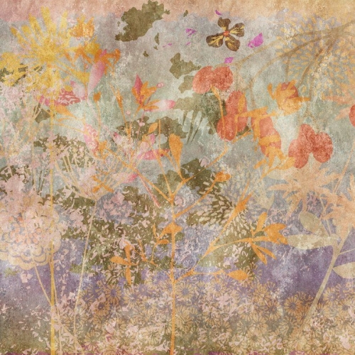 Metropolitan Stories The Wall 38264-1 Tapeta ścienna AS-MURAL, malowane kwiaty