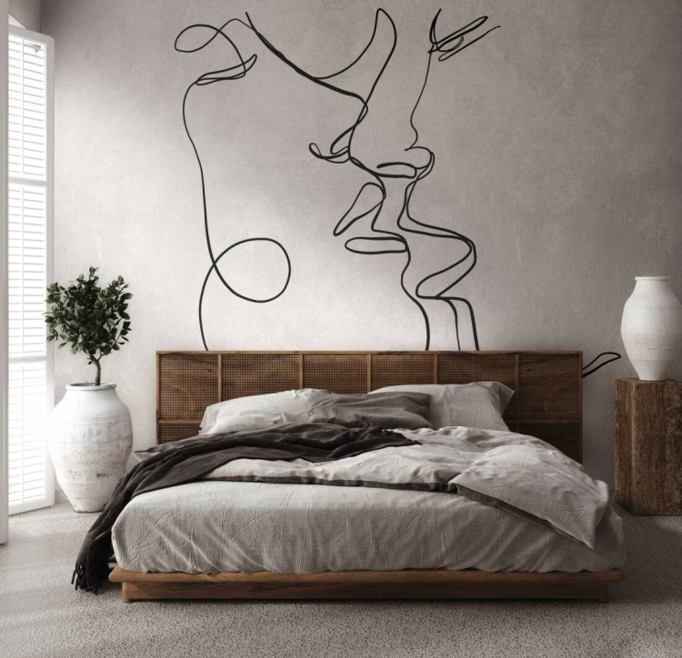 Metropolitan Stories The Wall 38284-1 Tapeta ścienna AS-MURAL, abstrakcja, grafika, twarze