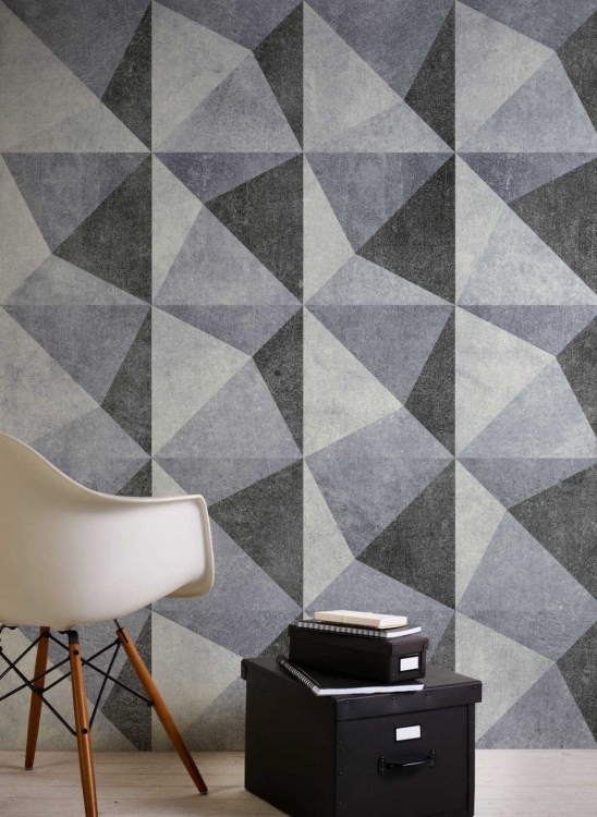 Metropolitan Stories The Wall 38281-1 Tapeta ścienna AS-MURAL, wzór geometryczny, 3d