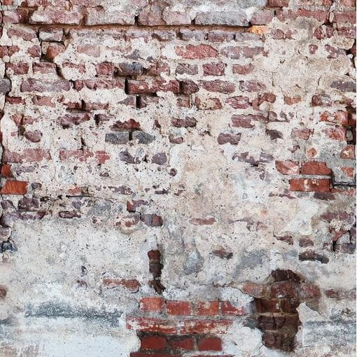 Metropolitan Stories The Wall 38335-1 Tapeta ścienna AS-MURAL, cegła, mur, tynk , stara cegła