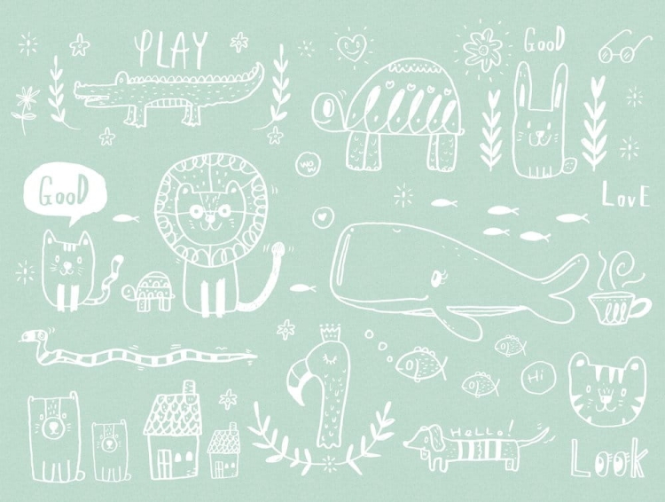 Metropolitan Stories The Wall 38304-1 Tapeta ścienna AS-MURAL, rysunki, dziecięca