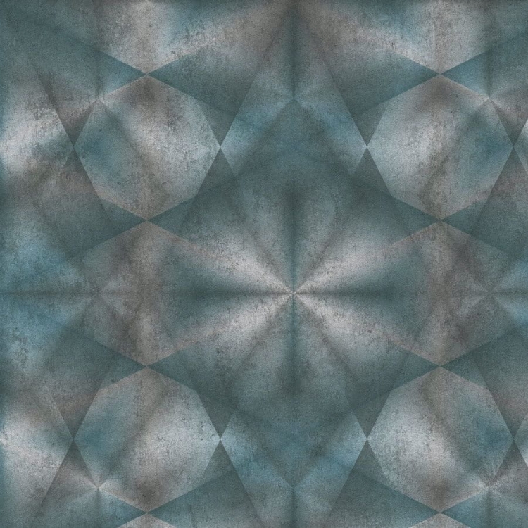 Tapeta AS My Home. My Spa. 38692-4 , wzór geometryczny, metalik, graffiti, turkus, czarny