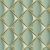 Tapeta AS My Home. My Spa. 38691-3 , wzór geometryczny, romby 3D, metalic, zielono - złoty