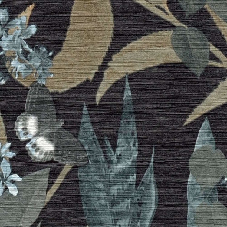 Desert Lodge 38522-2 Tapeta AS wzór kwiatowy, kwiaty, palmy, gęsty wzór botaniczny