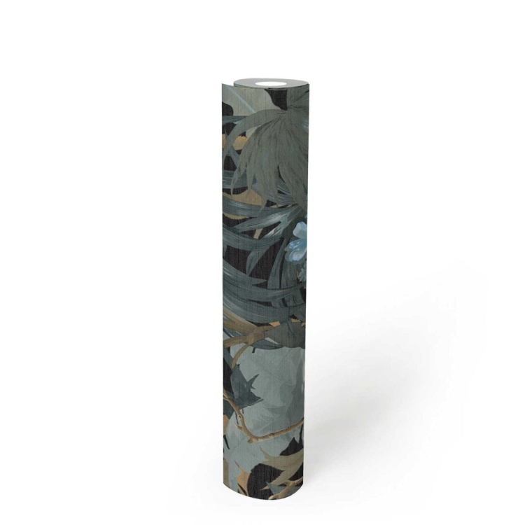 Desert Lodge 38522-2 Tapeta AS wzór kwiatowy, kwiaty, palmy, gęsty wzór botaniczny