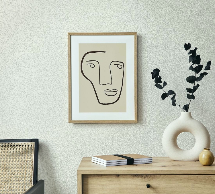 Tapeta IVY Marburg 82307 biała, strukturalna