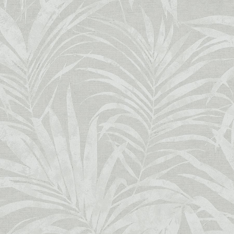 Tapeta IVY Marburg 82271, palmy, liści, szary