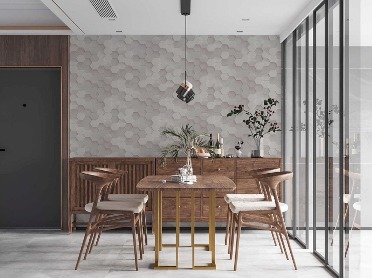 Print Walls 38723-1 Tapeta ścienna AS, wzór geometryczny, 3d