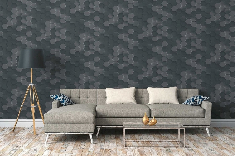 Print Walls 38723-3 Tapeta ścienna AS, wzór geometryczny, 3d