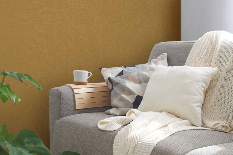 Tapeta na flizelinie AS #hygge 2 38613-6 tło, worek, tkanina, juta