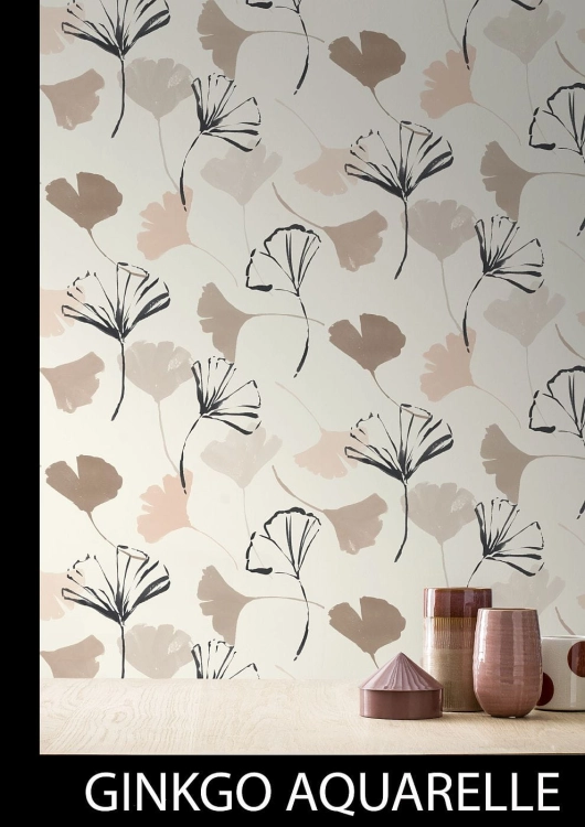 Top Trend 5 690118 Tapeta ścienna Rasch, liście, miłorząb