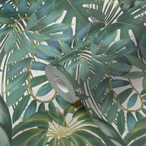Pint Walls 38720-1 Tapeta ścienna AS, botanika, liście palm, palmy