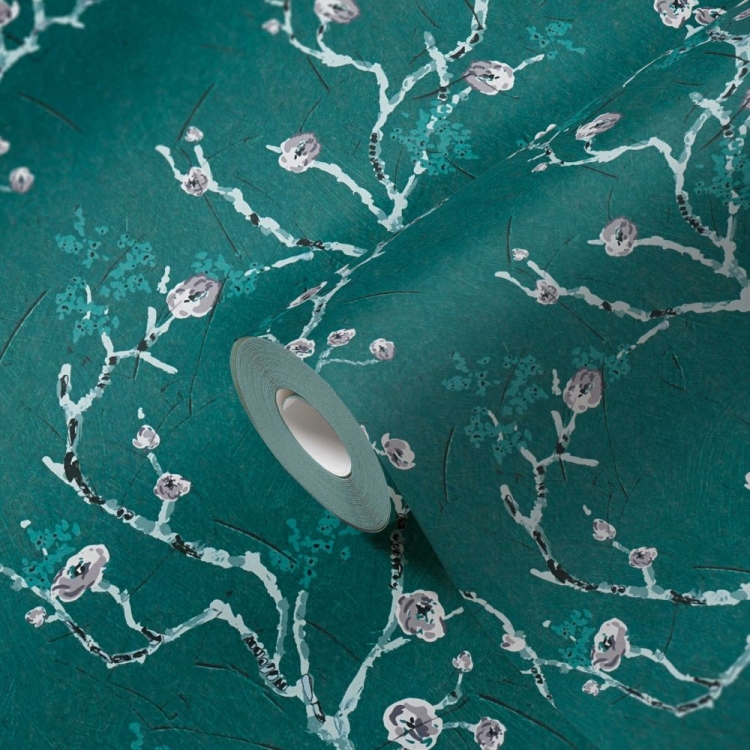 Pint Walls 38739-4 Tapeta ścienna AS, kwiatki, drobne kwiatki na gałązkach jak malowane