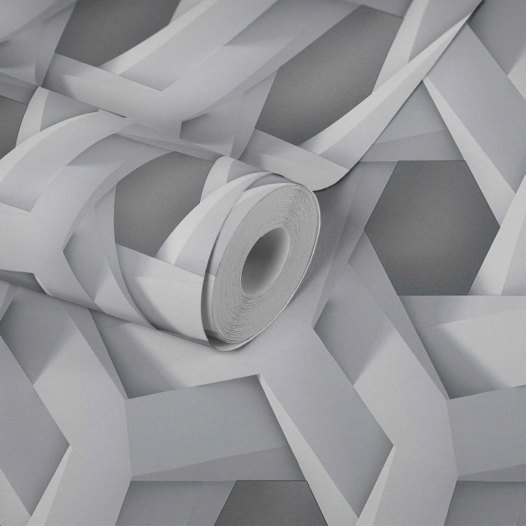 Print Walls 38721-2 Tapeta ścienna AS, wzór geometryczny, 3d