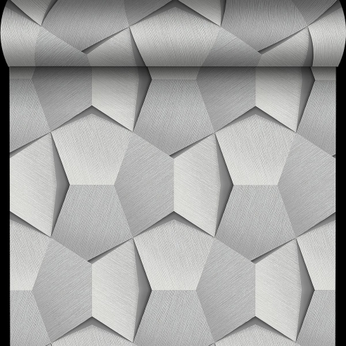 Top Trend 5 A54604 Tapeta ścienna Grandeco, wzór geometryczny, 3d
