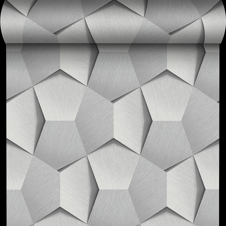 Top Trend 5 A54604 Tapeta ścienna Grandeco, wzór geometryczny, 3d