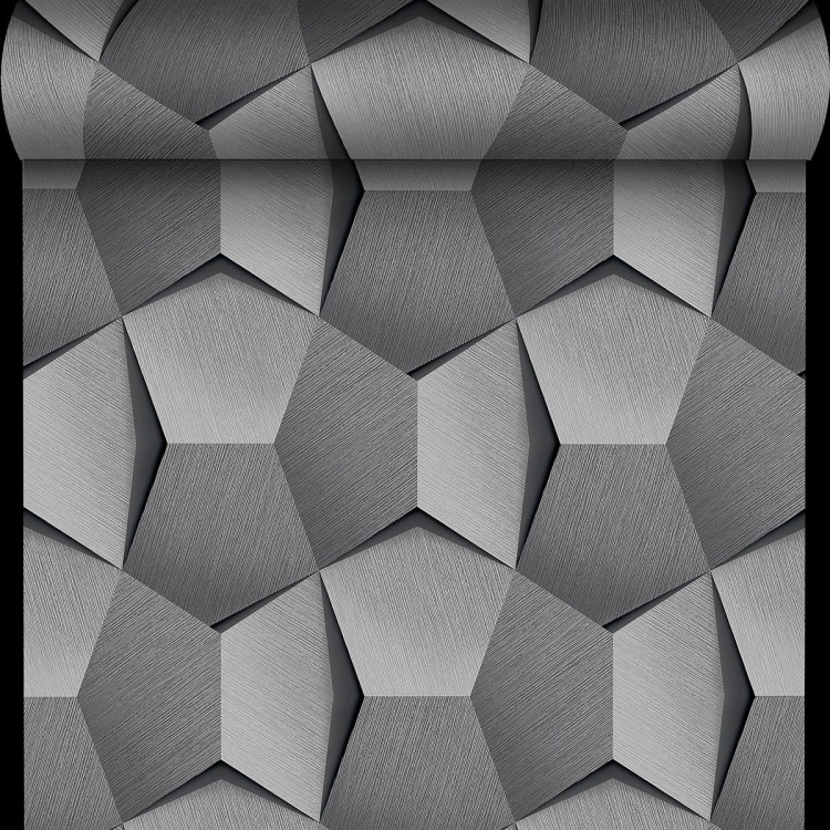 Top Trend 5 A54601 Tapeta ścienna Grandeco, wzór geometryczny, 3d