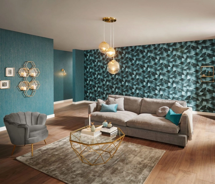 Top Trend 5 10216-19 Tapeta ścienna Erismann, wzór geometryczny, 3d