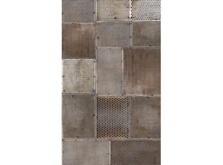 Fototapeta MS-2-0182 Płyty metalowe flizelinowa Dimex