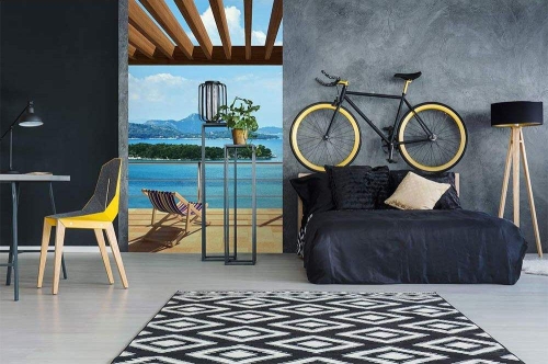 Fototapeta MS-2-0201 Widok morza flizelinowa Dimex