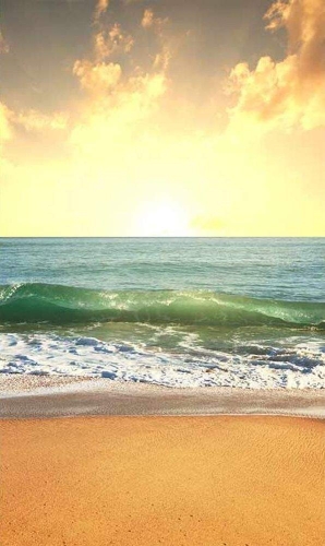 Fototapeta MS-2-0209 Morze flizelinowa Dimex zachód słońca