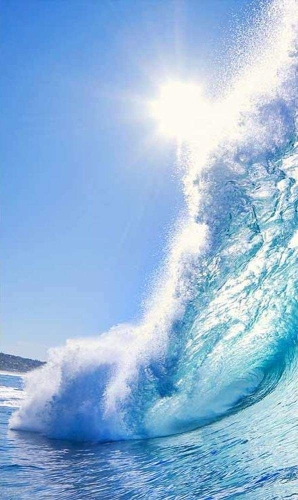 Fototapeta MS-2-0214 Ocean flizelinowa Dimex Wielka Fala