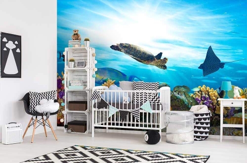 Fototapeta MS-5-0216 Podwodny świat flizelinowa Dimex