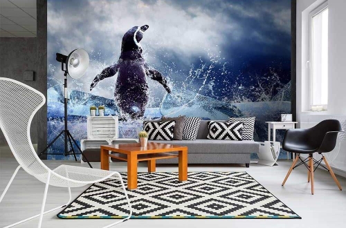 Fototapeta MS-5-0219 Pingwin flizelinowa Dimex