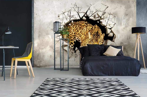 Fototapeta MS-5-0233 Pantera flizelinowa Dimex