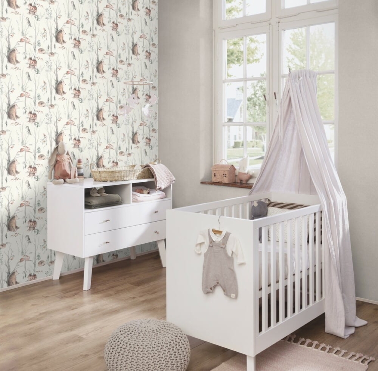 Tapeta_lesne_zwierzatka_drzewa_300048_Kids_World_Rasch (2).jpg