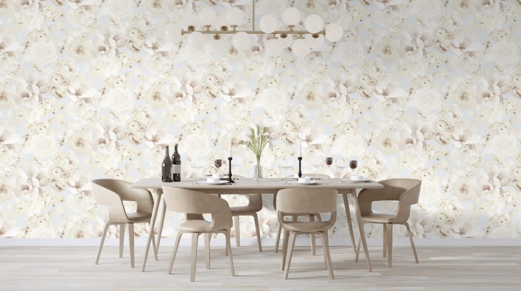 SINTRA 511206 Tapeta ścienna duże kwiaty