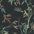 TAPETA-10388-15-Martinique do pokoju, czarna w zielone i brązowe liście bambusa Erismann