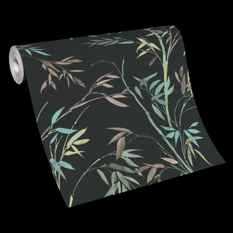 Tapeta ścienna winylowa na flizelinie liście bambus 10388-15-Martinique.png