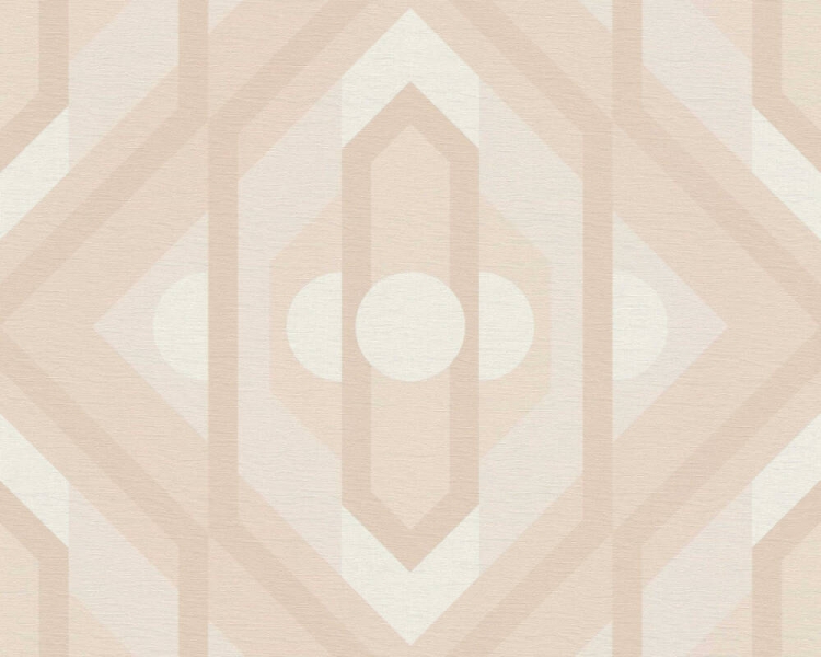 Retro Chic 39531-5 Tapeta ścienna AS Wzór geometryczny