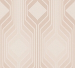 Retro Chic 39532-5 Tapeta ścienna AS Wzór geometryczny łososiowy