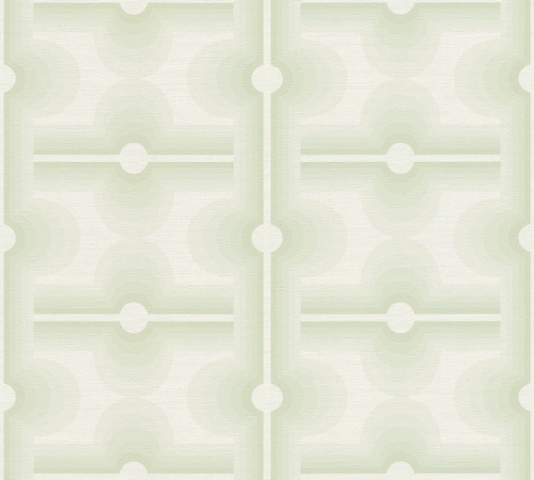Retro Chic 39533-1 Tapeta ścienna AS Wzór geometryczny popielaty
