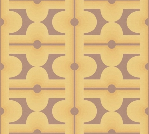 Retro Chic 39533-4 Tapeta ścienna AS Wzór geometryczny żółty pomarańczowy