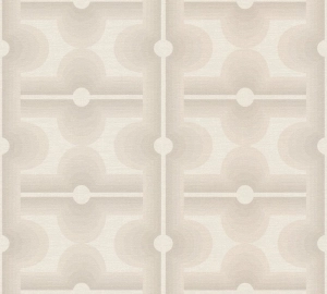 Retro Chic 39533-5 Tapeta ścienna AS Wzór geometryczny beżowy
