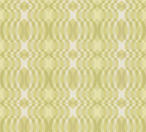 Retro Chic 39534-1 Tapeta ścienna AS Wzór geometryczny zielony jasny limonka