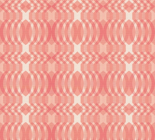 Retro Chic 39534-4 Tapeta ścienna AS Wzór geometryczny różowy