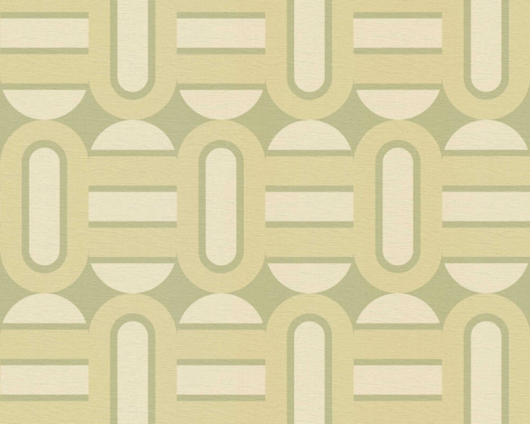Retro Chic 39536-1 Tapeta ścienna AS Wzór geometryczny beżowy