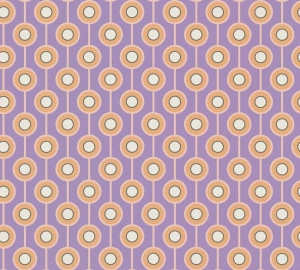 Retro Chic 39537-2 Tapeta ścienna AS Wzór geometryczny fioletowy