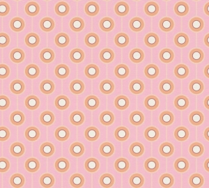 Retro Chic 39537-3 Tapeta ścienna AS Wzór geometryczny różowy