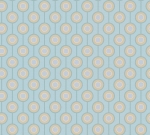 Retro Chic 39537-4 Tapeta ścienna AS Wzór geometryczny niebieski
