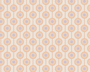 Retro Chic 39537-5 Tapeta ścienna AS Wzór geometryczny łososiowy