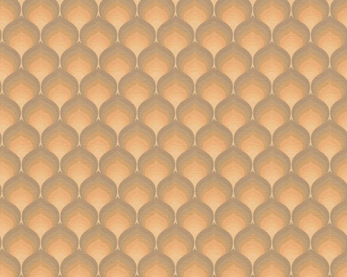 Retro Chic 39538-4 Tapeta ścienna AS Pomarańczowa łuska